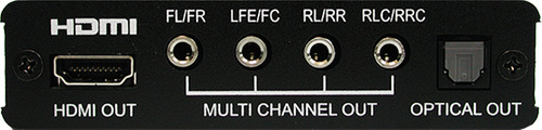 CLUX-11SA - HDMI Repeater with Audio De-embedding (up to LPCM 7.1 
