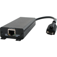 CH-515RXPT - HDMI over CAT5e/6/7 Receiver with 24V PoC and LAN Serving