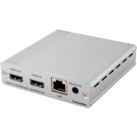 CHDBT-1H1CE - 1×2 HDMI to HDMI/HDBaseT Splitter with 24V PoC and LAN Serving