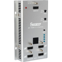 CLUX-41W - 4×1 HDMI Wall Plate Switcher