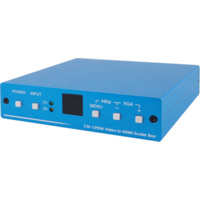CM-1392M - CV/SV to HDMI Scaler with 2 RCA Audio Input