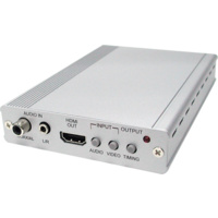 CP-290 - DVI/VGA/Component Video to HDMI Scaler with 3.5mm and Coaxial Audio Inputs