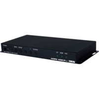CSC-6010D - 4K60 (4:4:4) 3×1 HDMI/DP/VGA to HDMI Scaler with Audio Insertion & Extraction