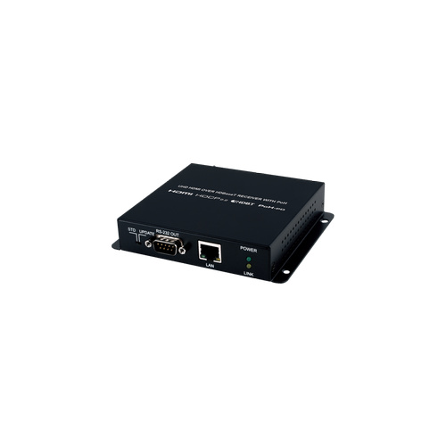 CH-1527RX - 4K60 (4:2:0) HDMI over HDBaseT Receiver with IR, RS-232, PoH (PD) & LAN