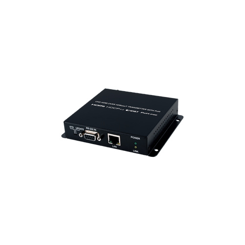 CH-1527TX - 4K60 (4:2:0) HDMI over HDBaseT Transmitter with IR, RS-232, PoH (PSE) & LAN