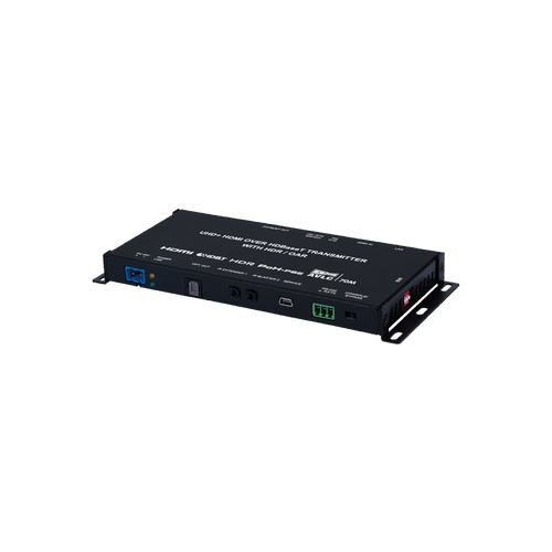 CH-1529TXV - 4K HDR HDMI over HDBaseT Slimline Transmitter with IR, RS-232, PoH (PSE), LAN & OAR