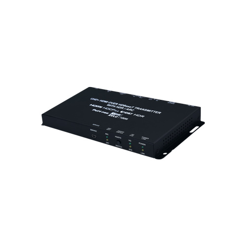 CH-1605TXV - 4K HDR HDMI over HDBaseT Transmitter with IR, RS-232, PoH (PSE), LAN & ARC