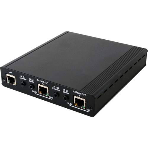 CHDBT-1H2CE - 1×3 HDMI to HDMI/HDBaseT Splitter with 24V PoC and LAN Serving