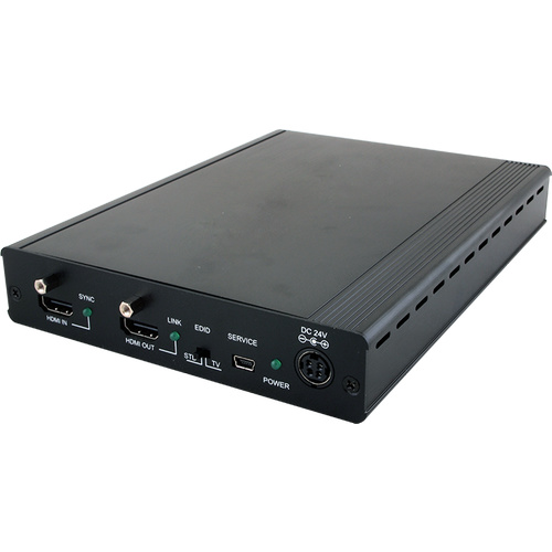 CHDBT-1H3CE - 1×4 HDMI to HDMI/HDBaseT Splitter with 24V PoC and LAN Serving
