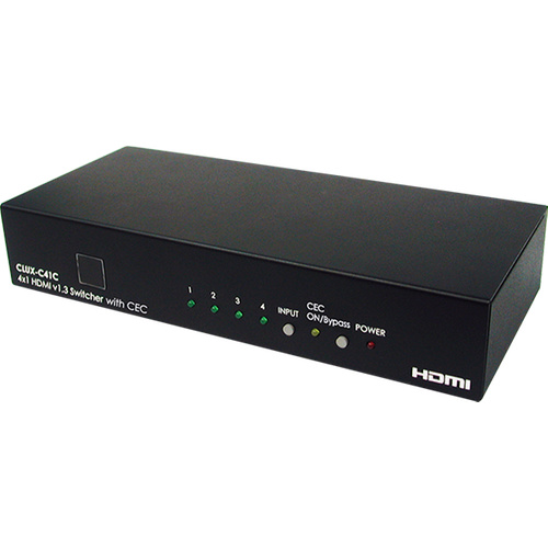 CLUX-C41C - 4×1 HDMI Switcher with CEC