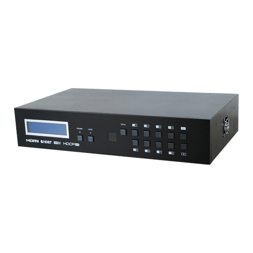 CMPRO-UA8H8CVE - 4K UHD 8×8 HDMI over HDBaseT Matrix with LAN Serving (HDCP 2.2 Compliant)