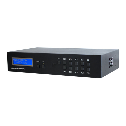 CMSI-8D8DSA - 8×8 DVI Matrix with Analog Stereo Audio
