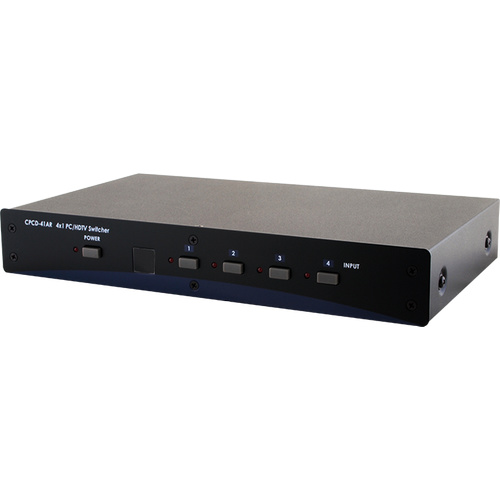 CPCD-41AR - 4×1 VGA/Component Video Switcher