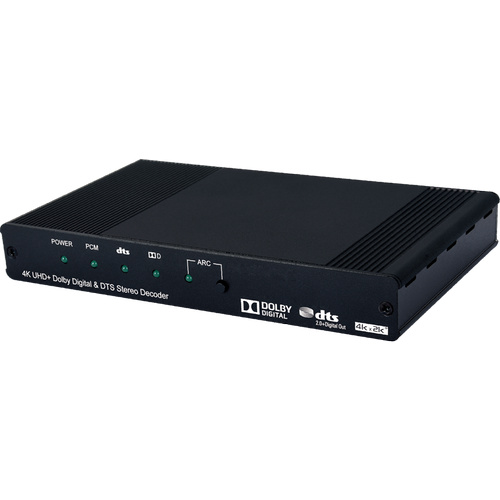 CPLUS-VPE2DD - 4K60 (4:4:4) HDMI Dolby Digital & DTS Stereo Audio Decoder with EDID Management & RS-232 Control
