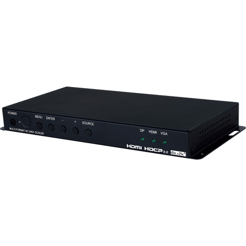 CSC-6010D - 4K60 (4:4:4) 3×1 HDMI/DP/VGA to HDMI Scaler with Audio Insertion & Extraction